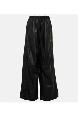 Balenciaga Weite Hose aus Leder