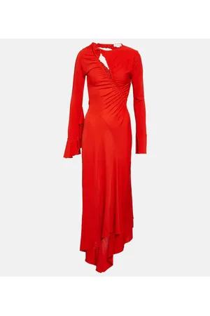 Victoria Beckham Midikleid aus Jersey