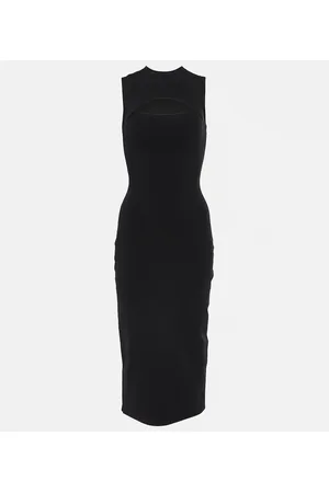 Victoria Beckham Midikleid aus Crêpe