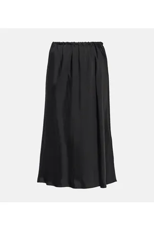 Jil Sander Midirock aus Satin