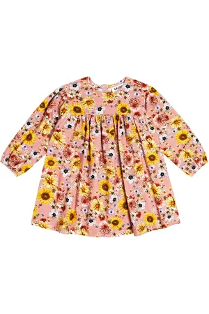 Molo Baby Kleid Coral aus einem Baumwollgemisch