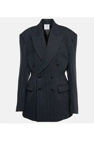 Vetements Blazer aus einem Baumwollgemisch