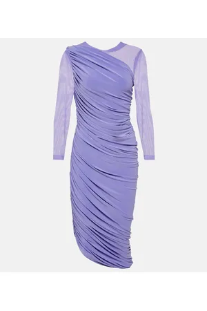 Norma Kamali Midikleid Diana aus Jersey