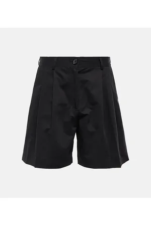 Totême Mid-Rise Bermuda-Shorts aus Twill