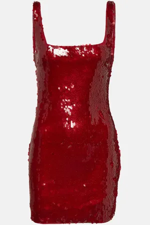 Staud Minikleid Eclipse mit Pailletten