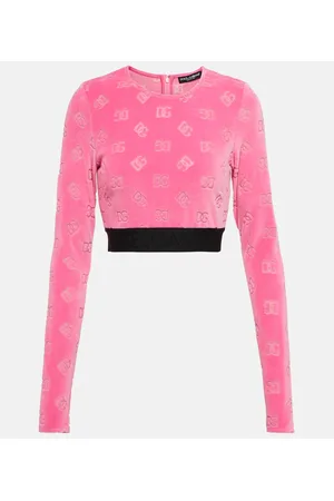Dolce & Gabbana Cropped-Top aus Baumwolle