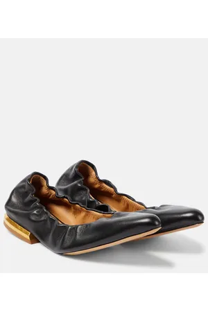 DRIES VAN NOTEN Ballerinas aus Leder