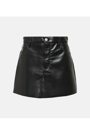 Frame Minirock Le High "N" Tight aus Leder
