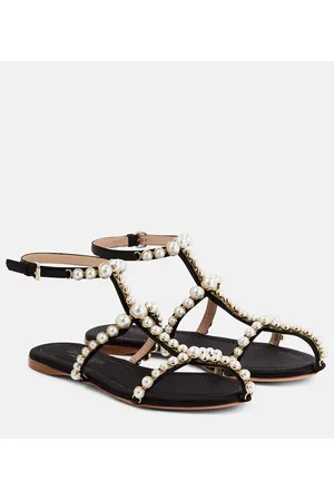 Giambattista Valli Sandalen Maharani mit Zierperlen