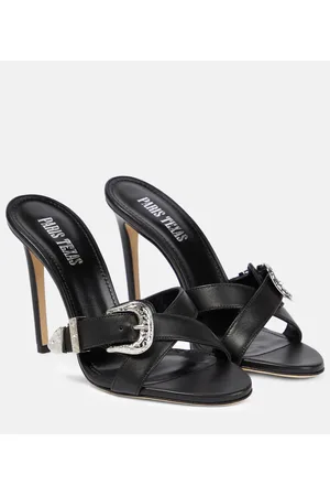PARIS TEXAS Verzierte Sandalen Regina aus Leder