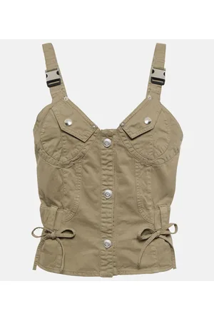 COPERNI Bustier-Top aus Baumwolle