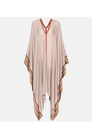 Loro Piana Poncho The Suitcase Stripe