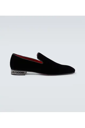 Christian Louboutin Loafers Dandyrocks aus Samt