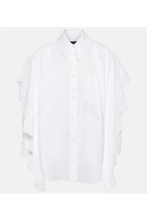 Simone Rocha Besticktes Hemd aus Baumwolle