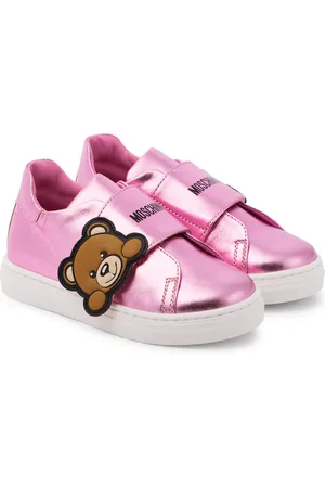 Moschino Sneakers Teddy Bear aus Leder