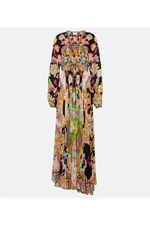 Camilla Bedrucktes Maxikleid