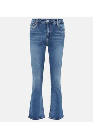 AG Jeans Mid-Rise Cropped Jeans Jodi