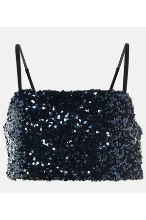 Dorothee Schumacher Cropped-Top mit Pailletten