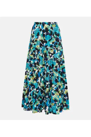 Diane von Furstenberg Bedruckter Midirock aus einem Baumwollgemisch