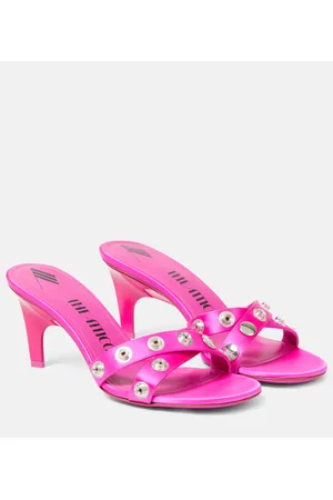 The Attico Sandalen Cosmo 60 aus Satin