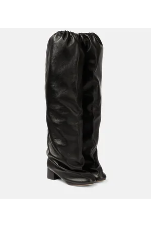 Khaite Overknee-Stiefel Bowe aus Leder