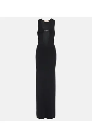 AYA MUSE Verziertes Maxikleid Bombu aus Strick