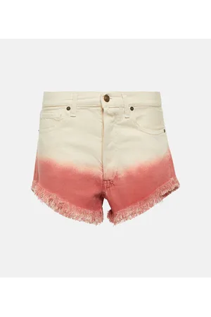 Alanui Jeansshorts Bright Hues