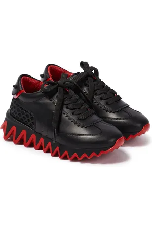 Christian Louboutin Sneakers Mini Shark mit Leder