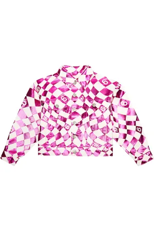 Maison Margiela Bedruckte Jeansjacke