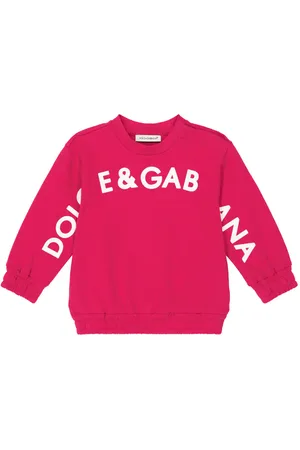 Dolce & Gabbana Baby Sweatshirt aus Baumwoll-Jersey