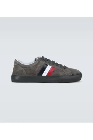 Moncler Sneakers New Monaco aus Veloursleder