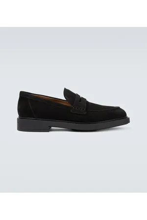 Gianvito Rossi Loafers Harris aus Veloursleder