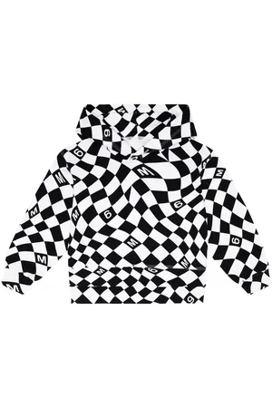 Maison Margiela Bedruckter Hoodie aus Baumwolle