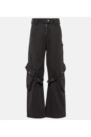Acne Studios Mid-Rise-Cargohose aus Baumwoll-Canvas