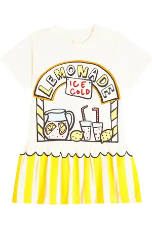 Stella McCartney Baby Bedrucktes Kleid aus Baumwolle