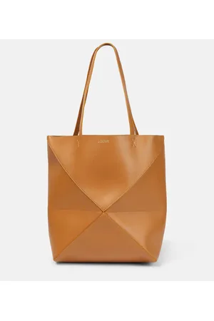 Loewe Tote Puzzle Fold Medium aus Leder