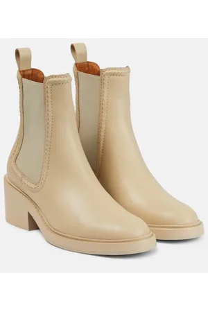 Chloé Chloé Chelsea Boots Mallo aus Leder