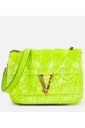 VERSACE Schultertasche Virtus Small aus Samt