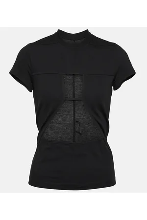 Rick Owens Top aus Baumwoll-Jersey