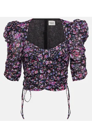 Marant Etoile Cropped-Top Galaor aus Baumwolle