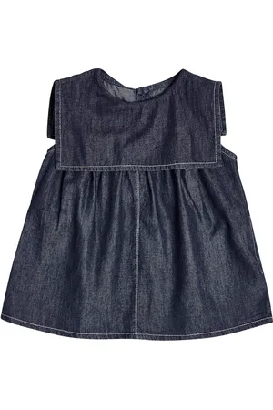 1+ IN THE FAMILY Baby Kleid Violet aus Denim