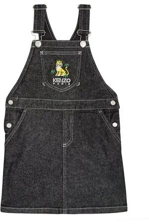 Kenzo Besticktes Jeanskleid