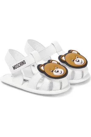 Moschino Baby Sandalen Teddy Bear aus Leder