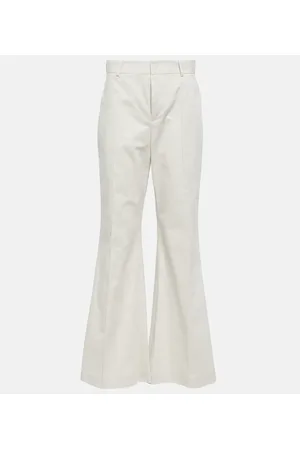 Ralph Lauren Schlaghose aus einem Baumwollgemisch