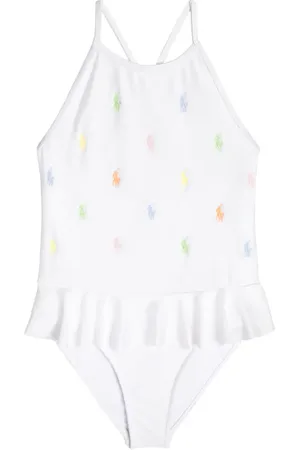 Ralph Lauren Bestickter Badeanzug