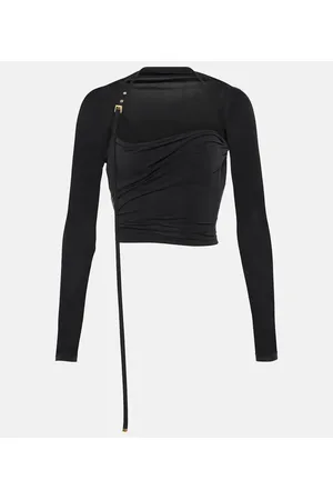 Jacquemus Cropped-Top Le Haut Peplo
