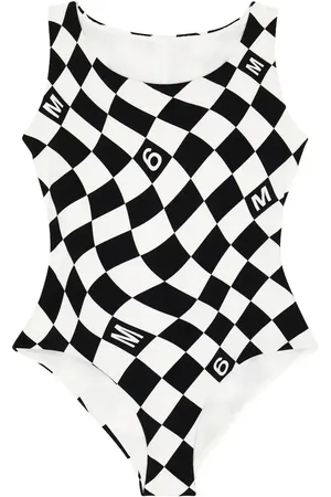 Maison Margiela Bedruckter Badeanzug