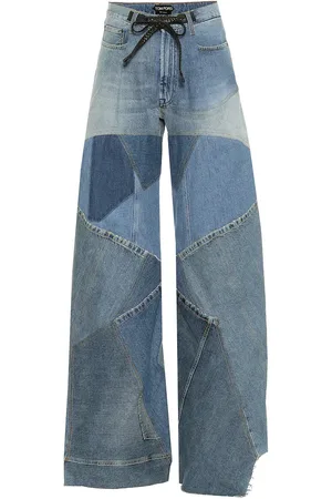 Tom Ford High-Rise WIde-Leg Jeans