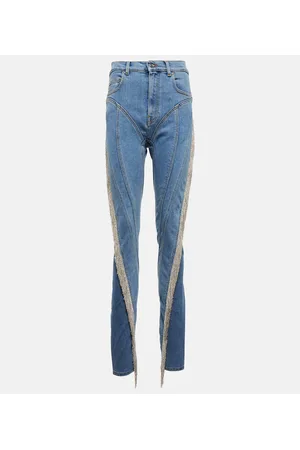 MUGLER Skinny Jeans Spiral