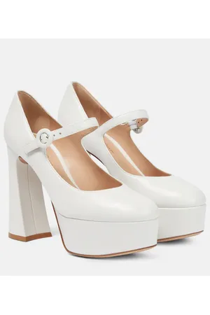 Gianvito Rossi Mary-Jane-Pumps aus Leder